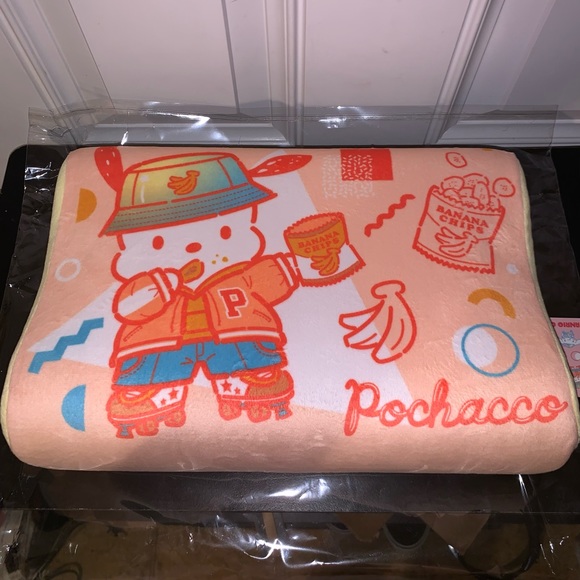 Rare New Cute Sanrio Pachacco as 90’s Retro Memory Foam Pillow from Japan - Picture 2 of 10